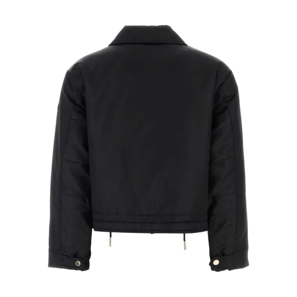 NWT MICHAEL KORS Women’s Reversible Bomber Jacket Black Small Quilted Zip Front - Picture 5 of 13